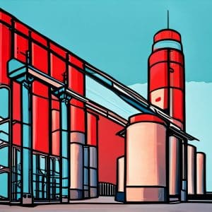 Factory Icon just in time